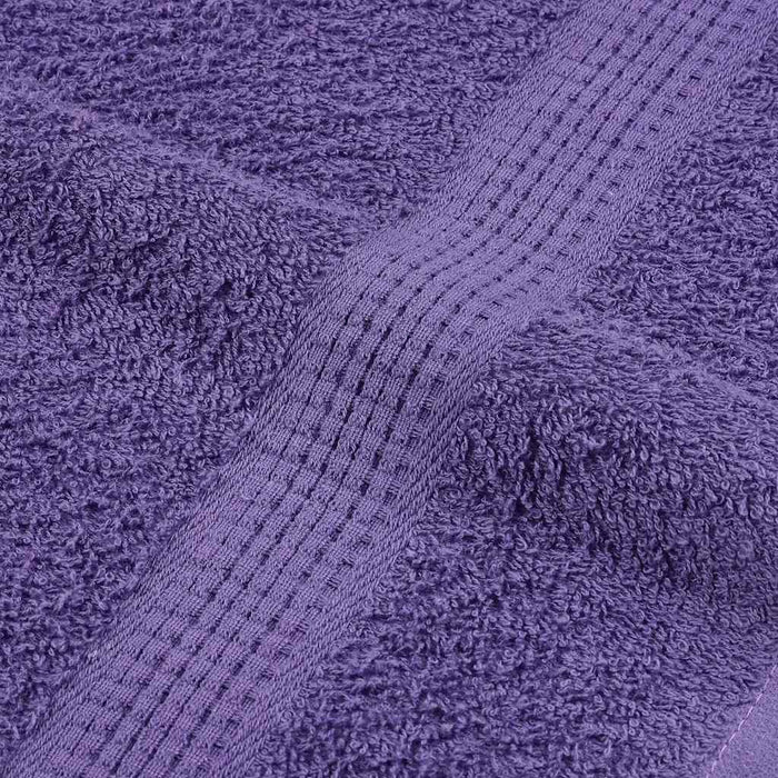 Set prosoape 12 piese violet 360 g/m² 100% bumbac - WALTI WALTI