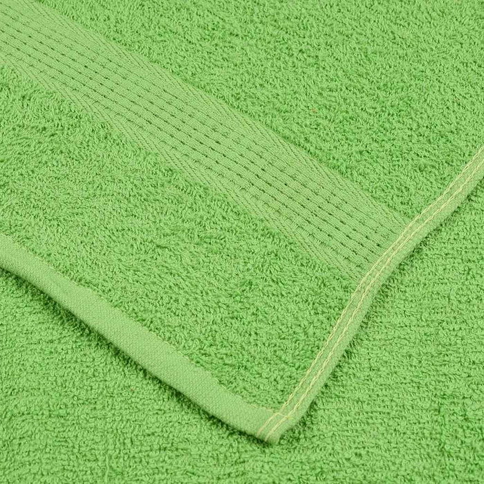 Set de prosoape 12 piese Apple Green 360 g/m² 100% bumbac - WALTI WALTI