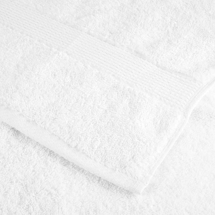 Prosoape de baie premium, SOLUND, 4 buc., albe, 30 x 30 cm, 600 g/m² WALTI