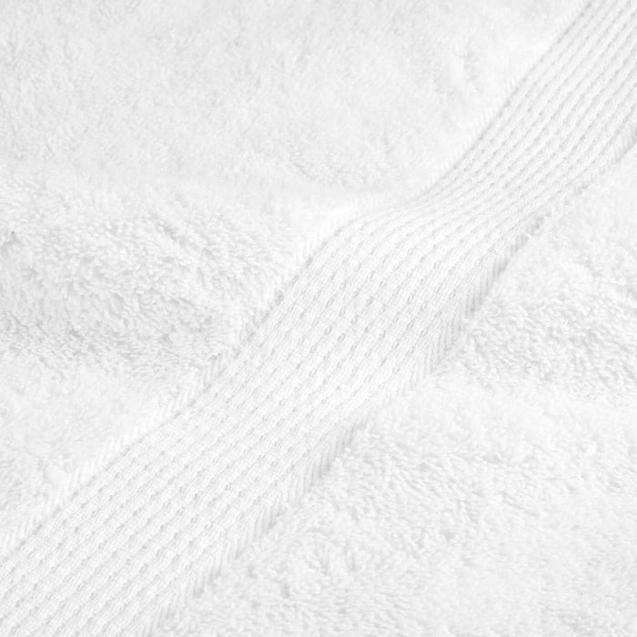 Prosoape de baie premium, SOLUND, 4 buc., albe, 30 x 30 cm, 600 g/m² WALTI