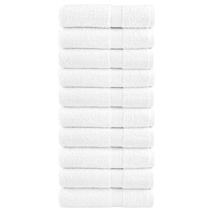 Prosoape mâini premium, SOLUND 10 buc alb 50x100cm 600gsm - WALTI WALTI