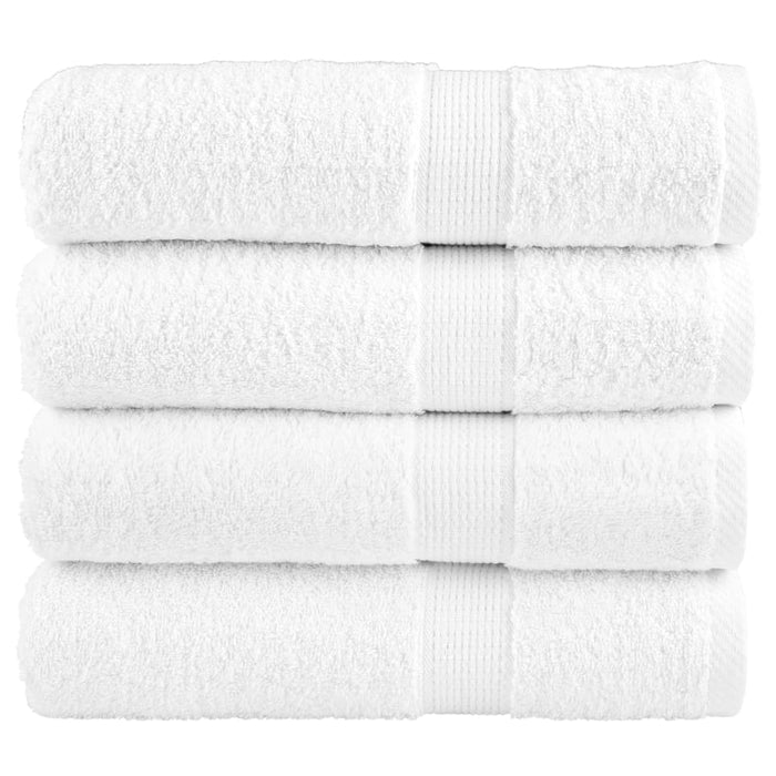 Prosoape de duș premium, SOLUND 4 buc alb 70x140cm 600 gsm - WALTI WALTI