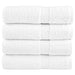 Prosoape de duș premium, SOLUND 4 buc alb 70x140cm 600 gsm - WALTI WALTI