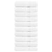 Prosoape de duș premium, SOLUND 10 buc alb 70x140cm 600 gsm - WALTI WALTI