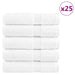 Prosoape de duș premium, SOLUND 25 buc alb 70x140cm 600 gsm - WALTI WALTI