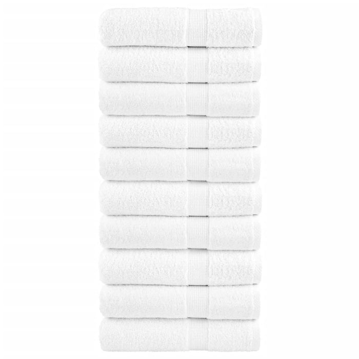 Prosoape baie premium, SOLUND 10 buc alb 100x150cm 600gsm - WALTI WALTI