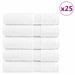 Prosoape de baie premium, SOLUND 25buc alb 100x150cm 600gsm - WALTI WALTI