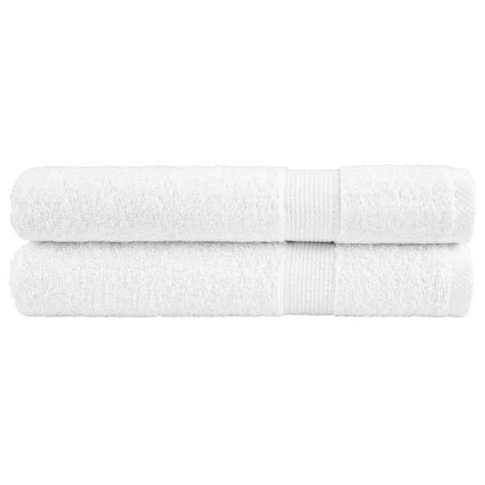 Prosoape de saună premium, SOLUND 2 buc alb 80x200cm 600gsm - WALTI WALTI