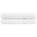 Prosoape de saună premium, SOLUND 2 buc alb 80x200cm 600gsm - WALTI WALTI