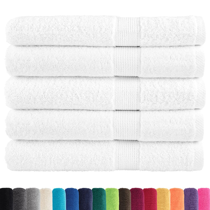 Prosoape de saună premium, SOLUND 25buc alb 80x200cm 600gsm - WALTI WALTI