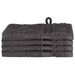 Prosoape de spalare 4 pcs Antracit 15 x 21 cm Bumbac - WALTI WALTI