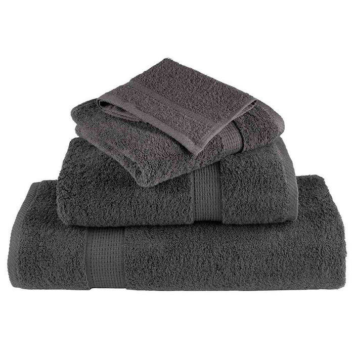 Prosoape de spalare 4 pcs Antracit 15 x 21 cm Bumbac - WALTI WALTI