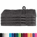 Prosoape de spalare 4 pcs Antracit 15 x 21 cm Bumbac - WALTI WALTI