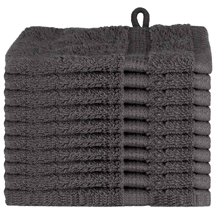 Prosoape de spalare 10 pcs Antracit 15 x 21 cm Bumbac - WALTI WALTI