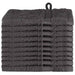 Prosoape de spalare 10 pcs Antracit 15 x 21 cm Bumbac - WALTI WALTI