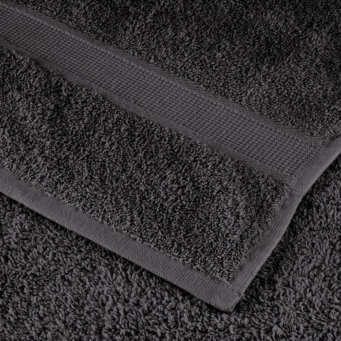 Prosoape de baie premium, SOLUND, 4 buc., antracit, 30x30 cm, 600 g/m² WALTI