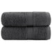Prosoape premium, SOLUND 2 buc. antracit 30x50 cm 600 gsm - WALTI WALTI