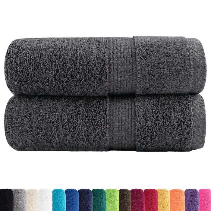 Prosoape premium, SOLUND 2 buc. antracit 30x50 cm 600 gsm - WALTI WALTI