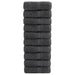 Prosoape premium, SOLUND 10 buc antracit 30x50 cm 600 gsm - WALTI WALTI