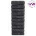 Prosoape premium, SOLUND 50 buc Antracit 30x50cm 600gsm - WALTI WALTI