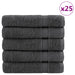Prosoape de duș premium, SOLUND 25buc alb 70x140cm 600 gsm - WALTI WALTI