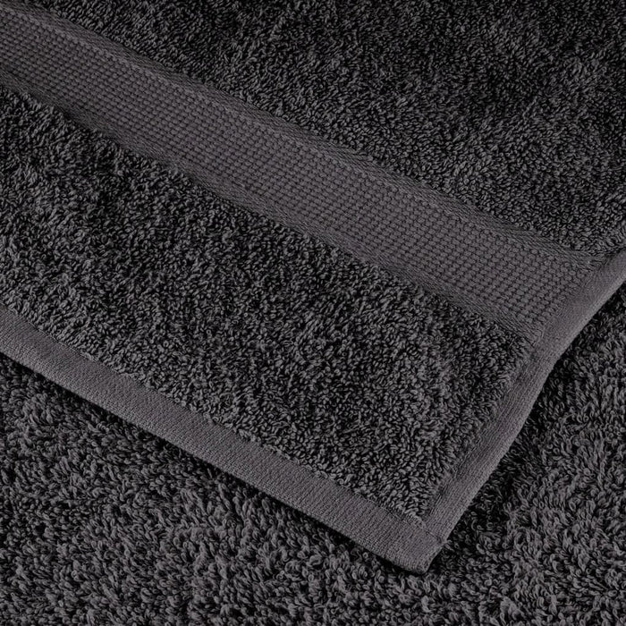 Prosoape premium, SOLUND 2 buc antracit 100x200cm 600gsm WALTI