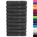 Prosoape premium, SOLUND 10 buc antracit 100x200 cm 600 gsm - WALTI WALTI