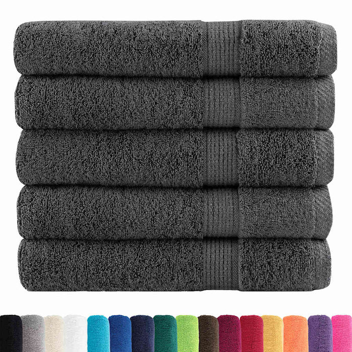 Prosoape premium, SOLUND 25 buc antracit 100x200cm 600gsm - WALTI WALTI