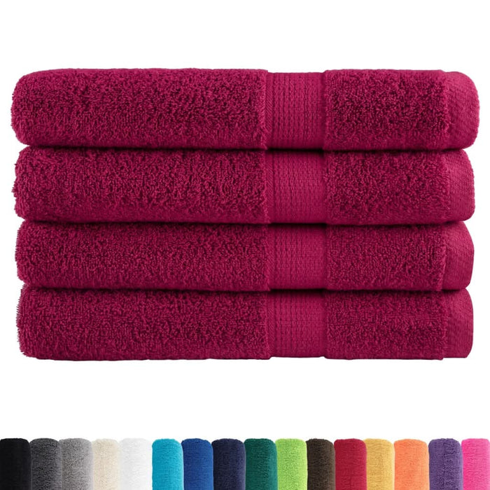 Prosoape de saună premium, SOLUND 4 buc 80x200cm 600gsm - WALTI WALTI