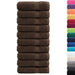 Prosoape de mâini premium, SOLUND 10 buc maro 50x100cm 600gsm - WALTI WALTI