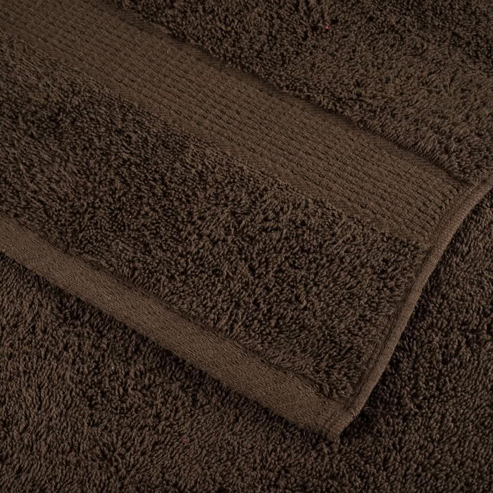 Prosoape de baie premium, SOLUND 2 buc maro 100x150cm 600gsm - WALTI WALTI