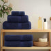 Prosoape de spalare 4 pcs Bleumarin 15 x 21 cm Bumbac - WALTI WALTI