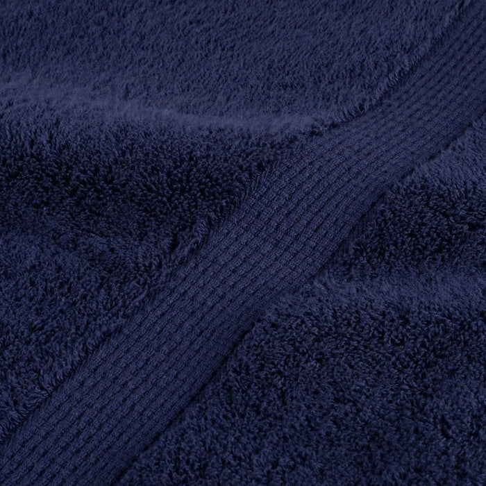 Prosoape de mâini premium, SOLUND 2buc bleumarin 50x100cm 600gsm - WALTI WALTI