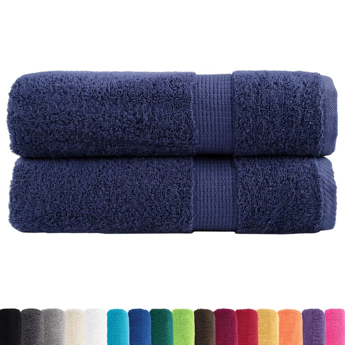 Prosoape de duș premium, SOLUND 2 buc bleumarin 70x140cm 600 gsm - WALTI WALTI