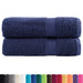 Prosoape de duș premium, SOLUND 2 buc bleumarin 70x140cm 600 gsm - WALTI WALTI