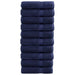 Prosoape de duș premium, SOLUND 10buc bleumarin 70x140cm 600 gsm - WALTI WALTI