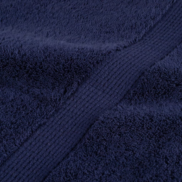 Prosoape de baie premium, SOLUND 2buc bleumarin 100x150cm 600gsm WALTI