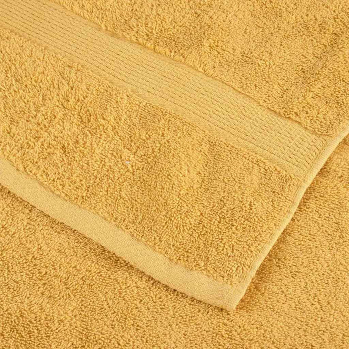 Prosoape de spalare 2 pcs Auriu 15 x 21 cm Bumbac - WALTI WALTI