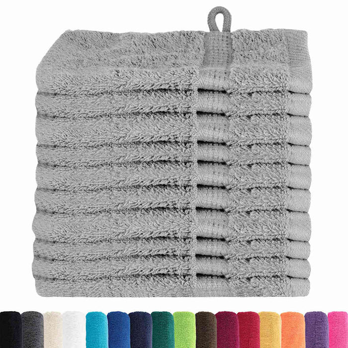 Prosoape de spalare 10 pcs Gri 15 x 21 cm Bumbac - WALTI WALTI