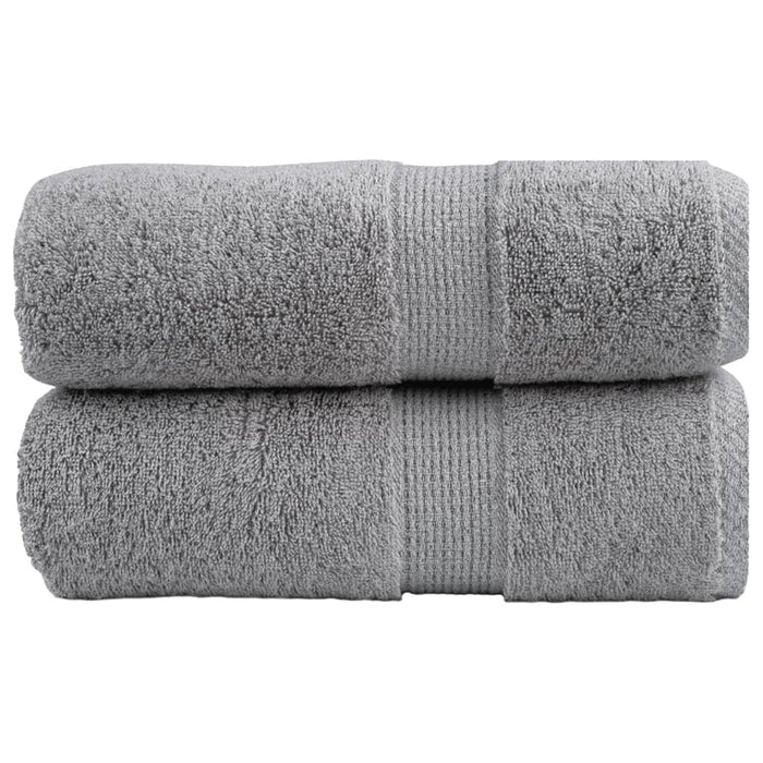 Prosoape oaspeți premium, SOLUND, 2 buc. gri 30x50cm 600gsm - WALTI WALTI