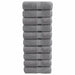 Prosoape oaspeți premium, SOLUND, 10 buc. gri 30x50cm 600gsm - WALTI WALTI