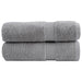 Prosoape de mâini premium, SOLUND 2 buc gri 50x100cm 600gsm - WALTI WALTI