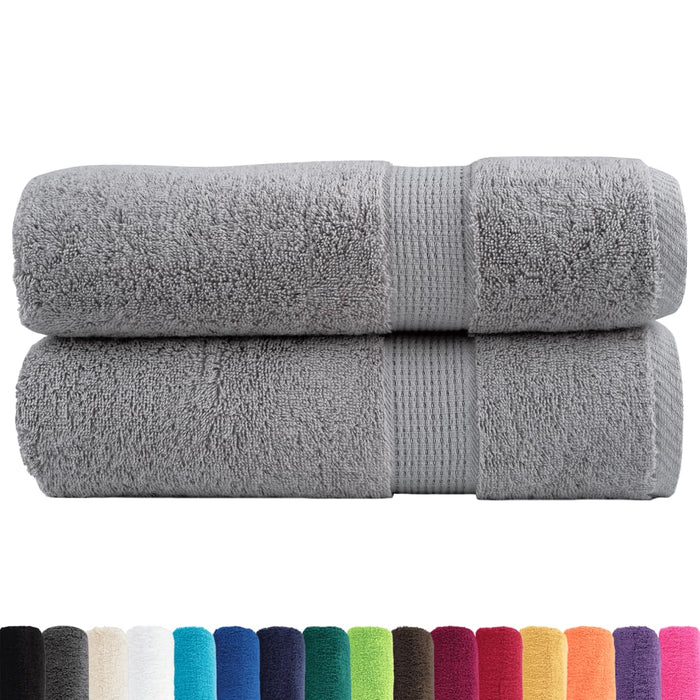 Prosoape de mâini premium, SOLUND 2 buc gri 50x100cm 600gsm - WALTI WALTI
