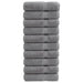 Prosoape de mâini premium, SOLUND 10 buc gri 50x100cm 600gsm - WALTI WALTI