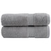 Prosoape de baie premium, SOLUND 2 buc gri 100x150cm 600gsm - WALTI WALTI