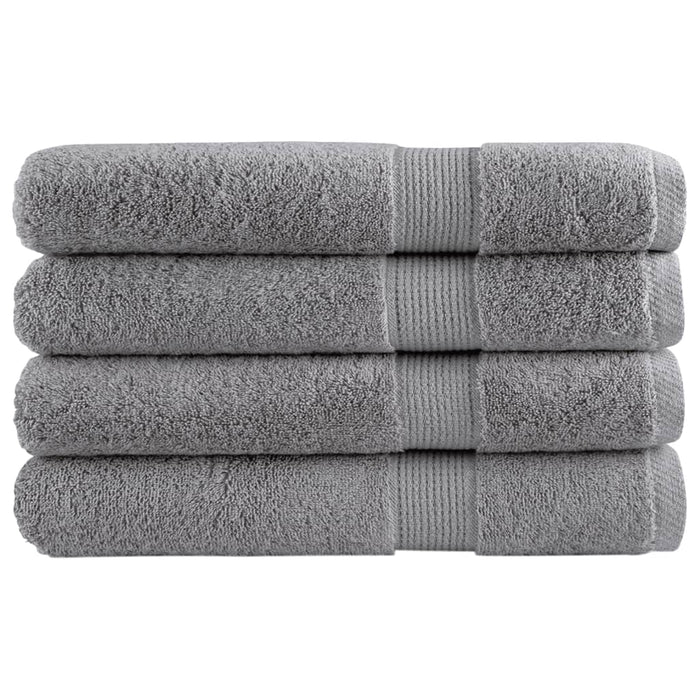 Prosoape premium, SOLUND 4 buc gri 100x200cm 600gsm - WALTI WALTI