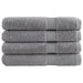 Prosoape premium, SOLUND 4 buc gri 100x200cm 600gsm - WALTI WALTI