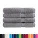 Prosoape premium, SOLUND 4 buc gri 100x200cm 600gsm - WALTI WALTI