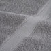 Prosoape premium, SOLUND 4 buc gri 100x200cm 600gsm - WALTI WALTI