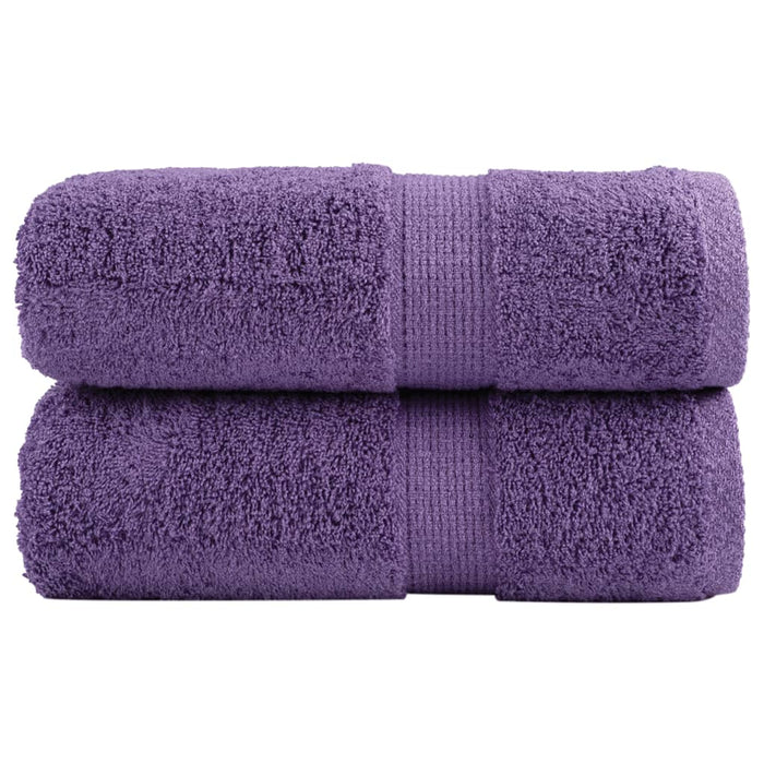Prosoape oaspeți premium SOLUND 2 buc violet 30x50 cm 600 gsm - WALTI WALTI